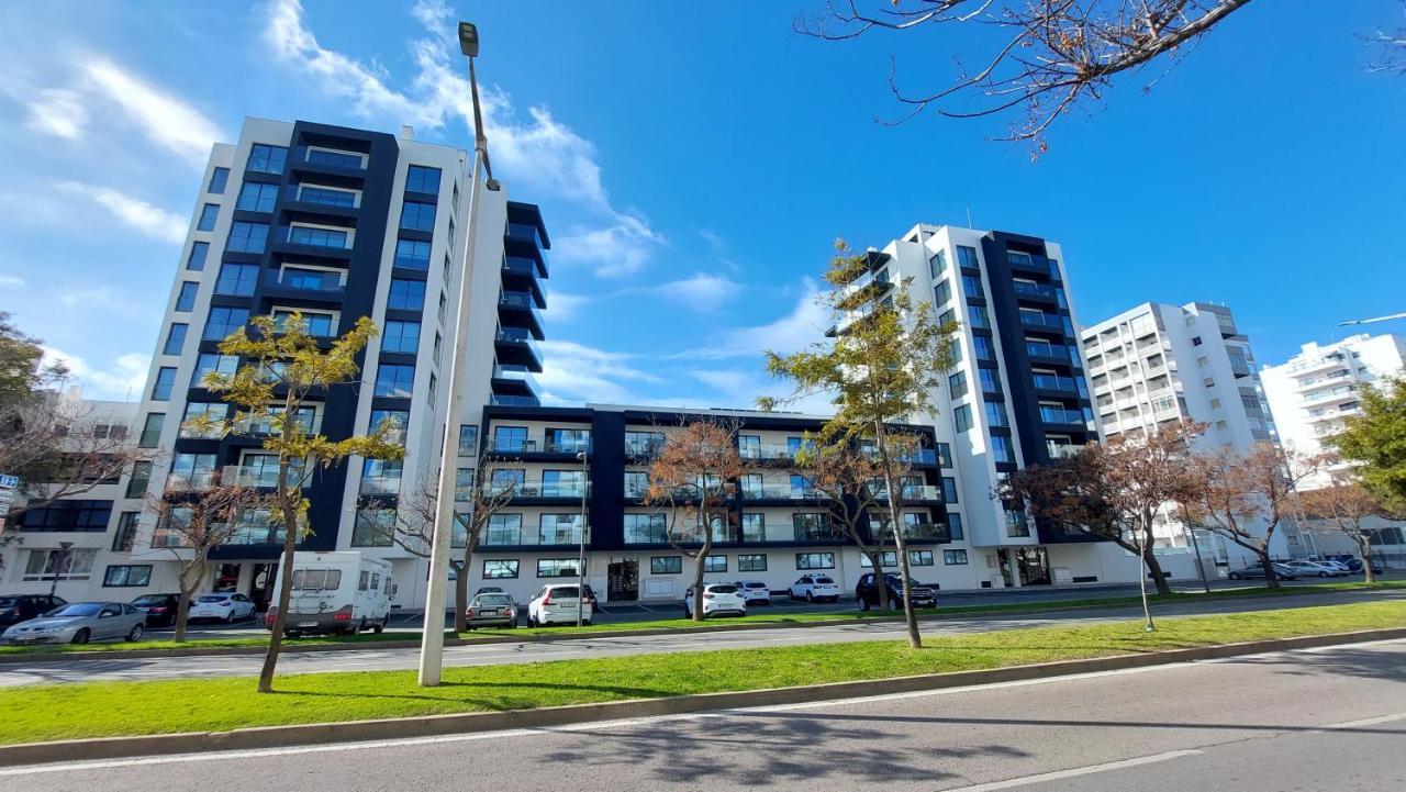 Apartamento Meerblick Quarteira Exterior foto